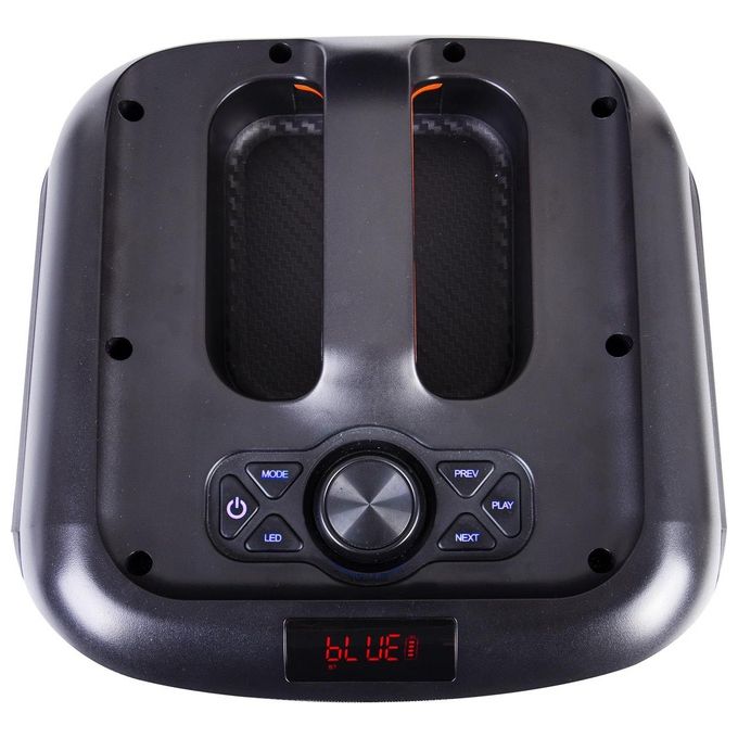 Trevi XF 470 KB XFest Altoparlante Portatile 60 W Bluetooth TWS Microfono Incluso LED Multicolore colore Nero