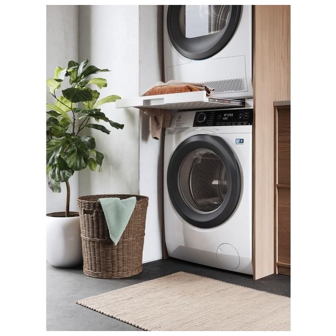 Electrolux E1WYHSK2 Kit di Sovrapposizione Lavatrice Asciugatrice con Ripiano Estraibile colore Bianco