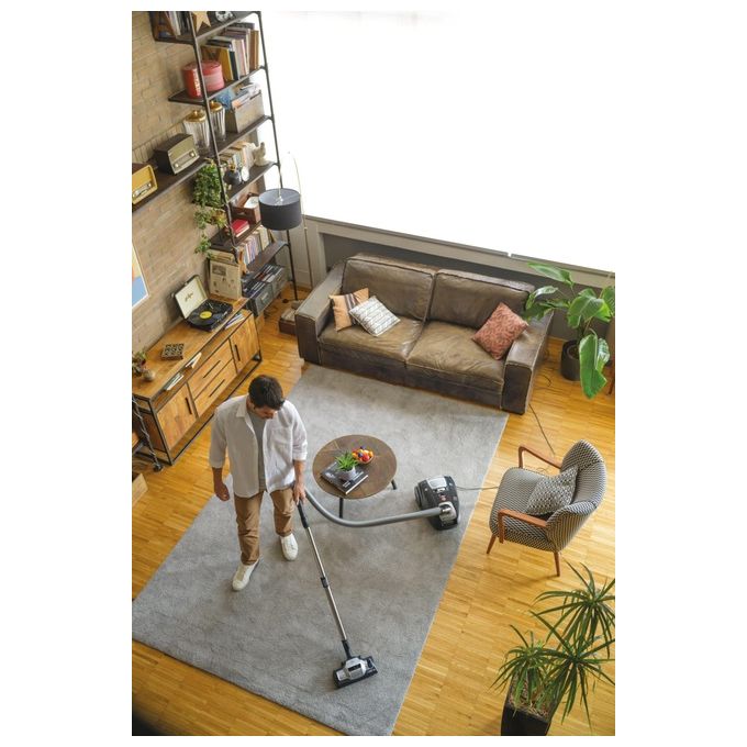 Hoover 39002265 H-ENERGY 500 Aspirapolvere A cilindro EPA 4 L 700 W 65 dB colore Nero