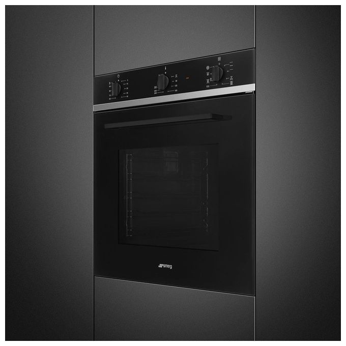 Smeg SF64M3TB Selezione Forno da incasso Multifunzione 70 L Classe A 8 Funzioni Vapor Clean (59.2x59.7x54.8 cm) colore Nero