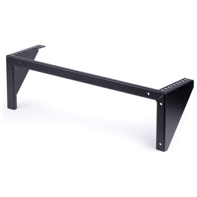 StarTech Staffa rack in acciaio 3U per montaggio attrezzature su parete verticale da 48 cm ca.