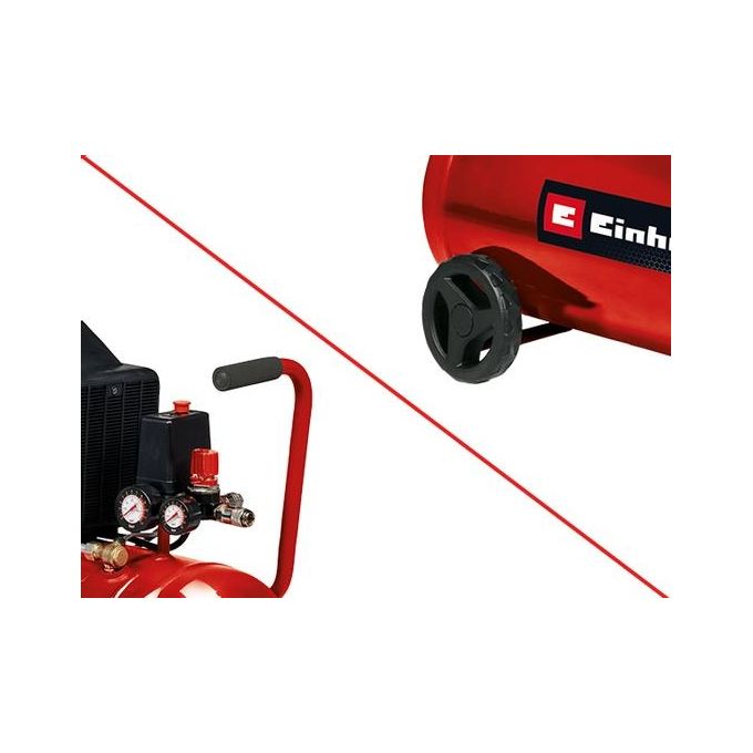 Einhell 4007360 TC-AC 270-50-8 Compressore 8 bar 1800 W serbatoio 50 L colore Nero