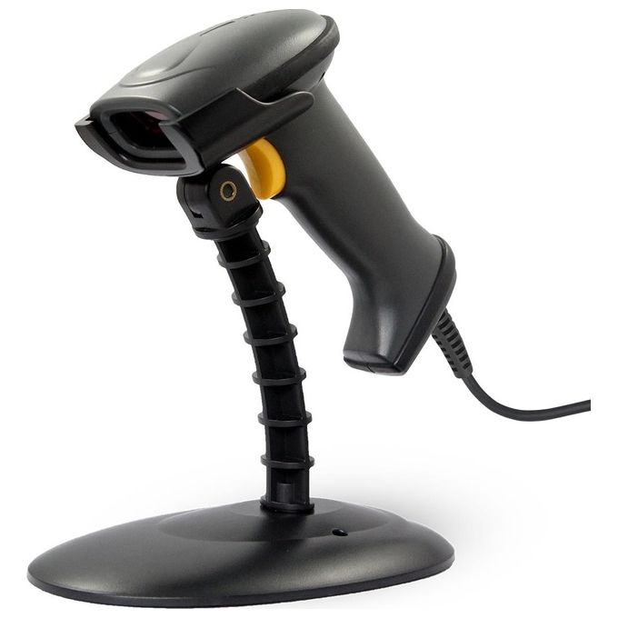 Atlantis Land A08-LS160 ScanBar Lettore Barcode Laser 1D Cablato USB IP54 300 scan-sec colore Nero