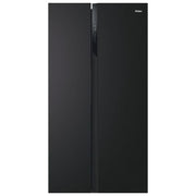Haier HSR3918ENPB Serie 3 Frigorifero Side by Side 528 L 177,5 cm Classe E 38 dB No Frost Multi Air Flow colore Nero