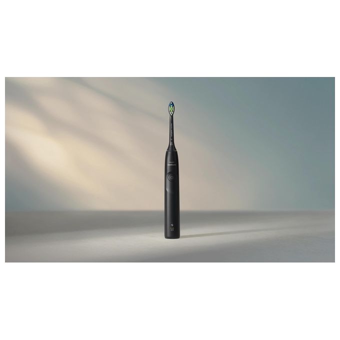 Philips HX7101-02 Sonicare 5300 Spazzolino elettrico sonico 1 modalita' Timer 2 intensita' sensore pressione autonomia 21 giorni colore Nero