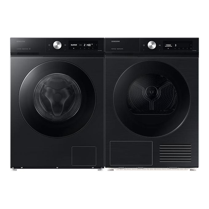 Samsung WW11DB7B94GBU3 BESPOKE AI Lavatrice Frontale 11 Kg 1400 rpm Classe A Ecodosatore Wi-Fi (85x60x60 cm) colore Nero