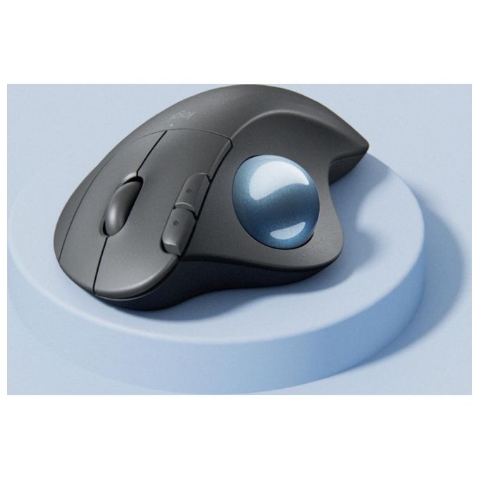Logitech 910-006221 ERGO M575 Mouse Trackball Wireless con Connessione Bluetooth e Logi Bolt Fino a 10 m 2000 DPI 5 Tasti Programmabili colore Grafite