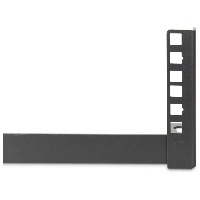 Digitus DN-48003 Staffa Montaggio a Parete per Apparecchiature 19'' 2U Portata 20 Kg colore Nero