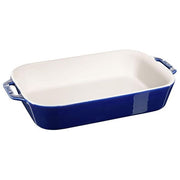 Staub Pirofila in Ceramica Blu 34x24x7.6cm