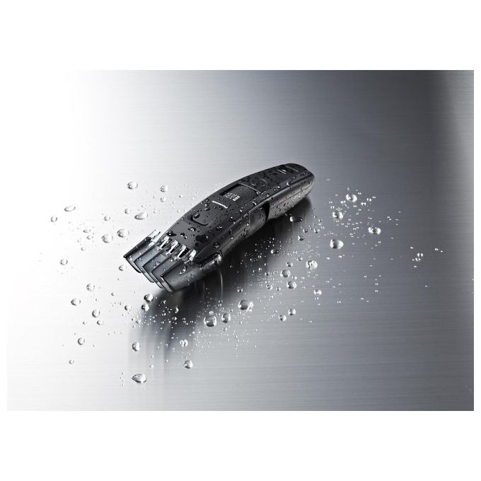 Panasonic ER-GB86-K503 Regolabarba 57 lunghezze 0,5 mm a 3 cm lame acciaio inox autonomia 50 min colore Nero