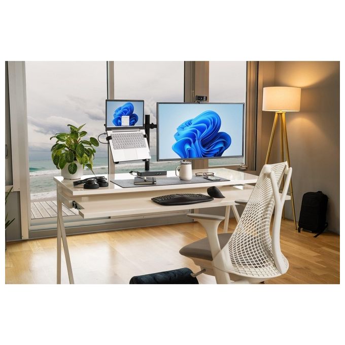 Kensington K33603EU SD4781P EQ Docking station Doppio 4K USB-C e USB-A 2 display 4K a 60 Hz 10 Gbps 100 W Power Delivery colore Nero