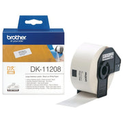 Brother 400 Etichette In Carta Nero Su Bianco 38 Mm X 90 Mm