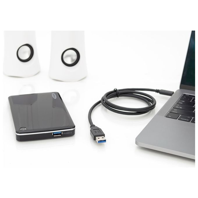 Digitus cavo usb 3.1 (gen 2) tipo ''c'' - usb ''a'' 10 gbps superspeed+ digitus mt 1