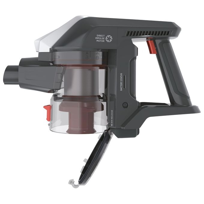 Hoover 39400957 H-FREE 300 Aspirapolvere a bastone 2 in 1 Senza sacchetto 0,7 L 240 W colore Grigio Titanio