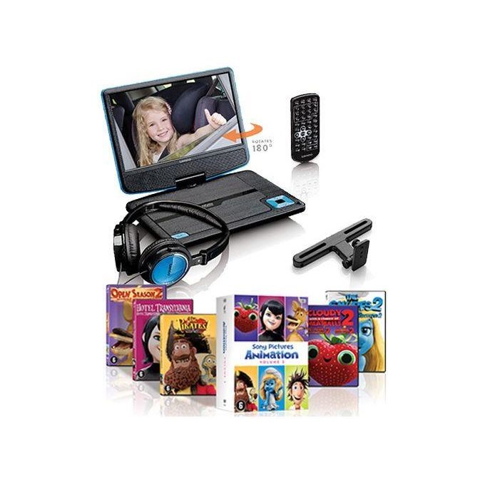 Lenco Lettore dvd Portatile Dvp-910 blu