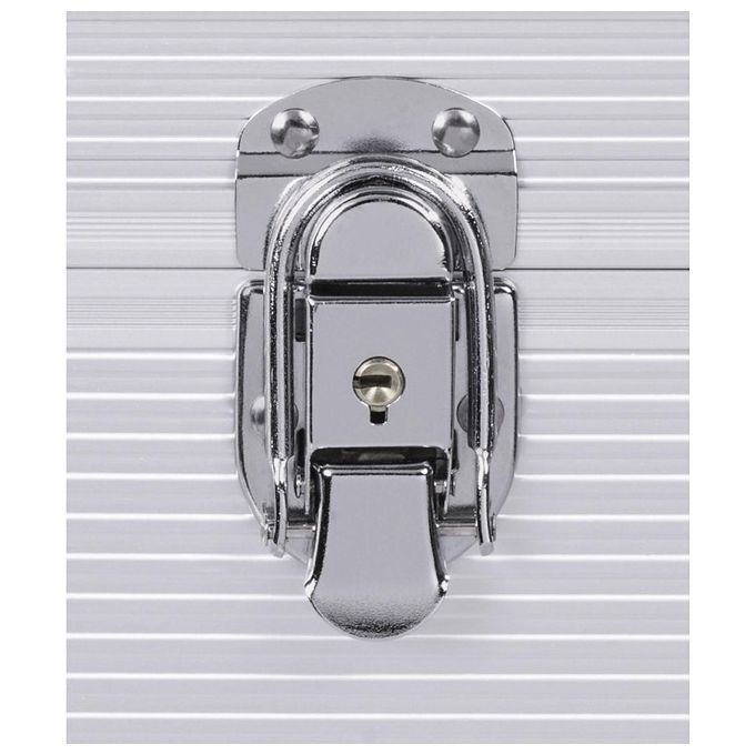 Hama Valigetta Porta LP Silver 50 Posti