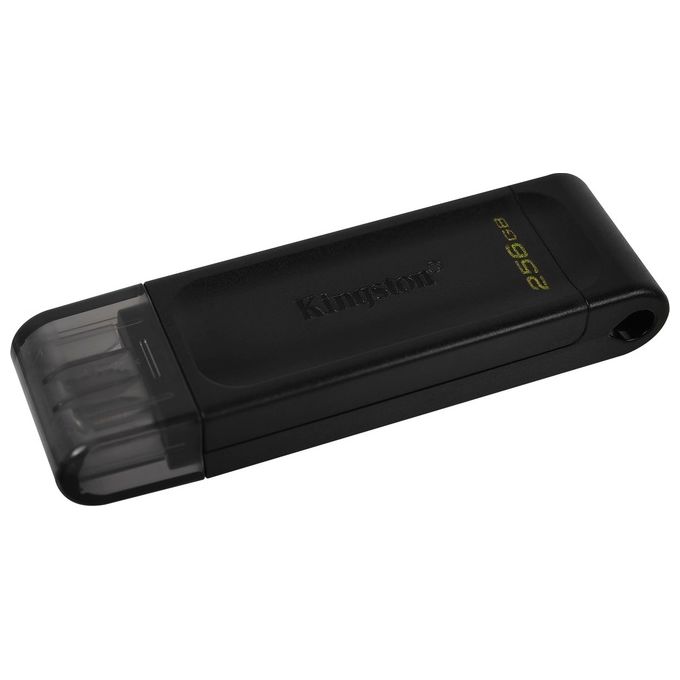 Kingston Technology 70 Unita' Flash USB 256Gb USB tipo-C 3.2 Gen 1 Nero