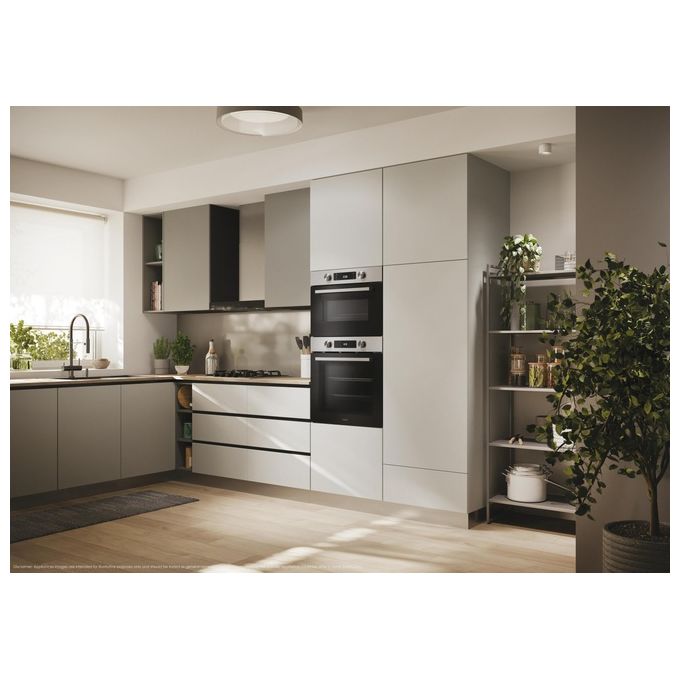 Candy CA6 N3B1HTX Bake 800 Forno da incasso Elettrico Ventilato 78 L Classe A++ 12 Funzioni AirFry Wi-Fi (59,5x59,5x56,8 cm) colore Inox