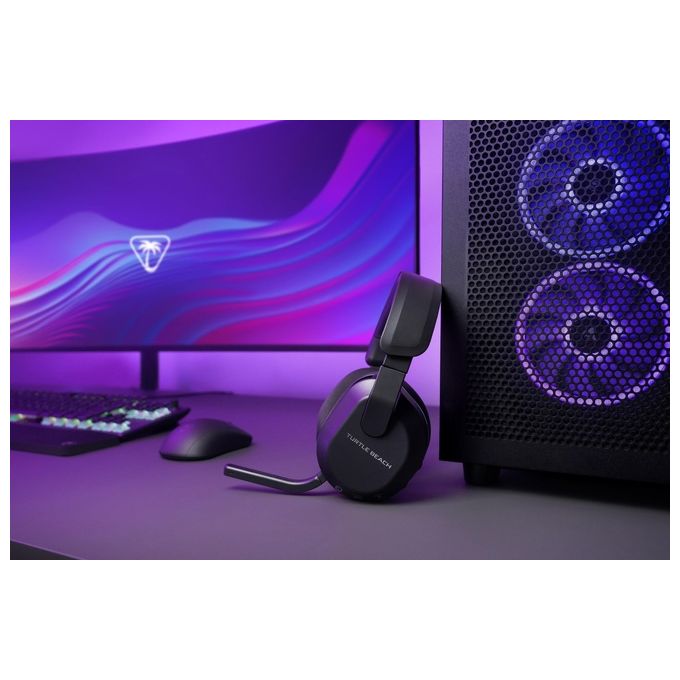 Turtle Beach TBS-5103-05 Stealth 600 Gen 3 Cuffie Gaming Wireless Over-Ear Bluetooth 5.2 2.4 GHz 80h Microfono Flip-to-Mute colore Nero