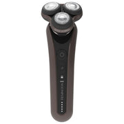 Remington XR1795 X9 Limitless Rasoio elettrico rotante umido secco 3 testine autonomia 60 min colore Nero Argento
