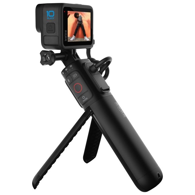 GoPro APHGM-001-EU Volta Impugnatura con Batteria 4900 mAh Treppiede Telecomando Wireless compatibile HERO9 HERO10 HERO11 HERO12 colore Nero