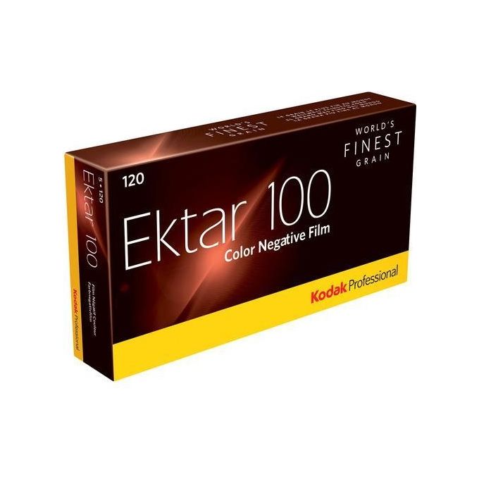 Kodak 1x5 Ektar Pellicola per Foto a Colori 100 120