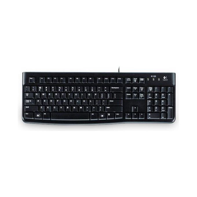 Logitech K120 Tastiera USB Tedesco OEM