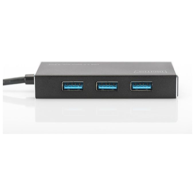Digitus Hub 4 Porte Usb 3.0 con Alimentatore