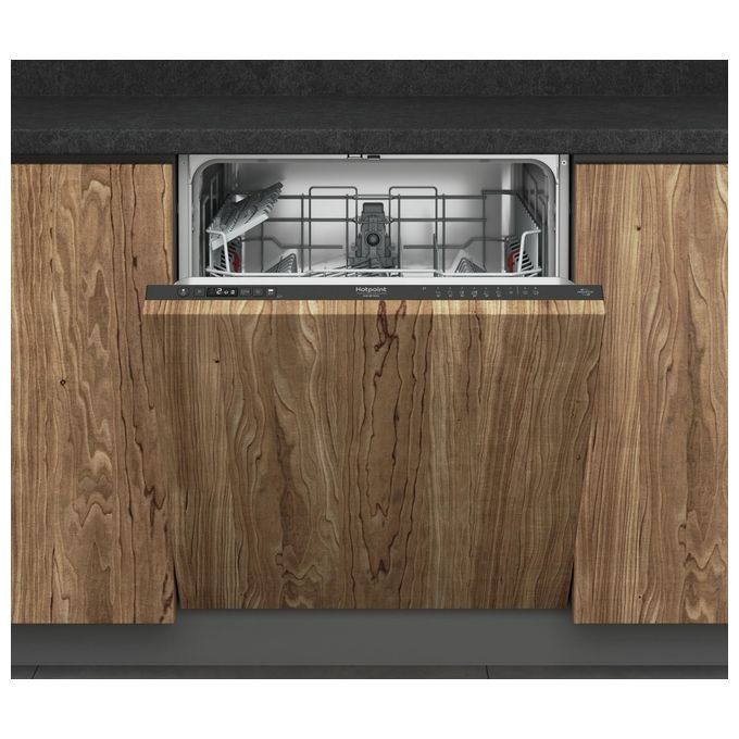 Hotpoint H2I HD526 AS Lavastoviglie a Scomparsa Totale 14 coperti Classe E 9 Programmi 46 dB (82x59,8x55,5 cm) colore Bianco