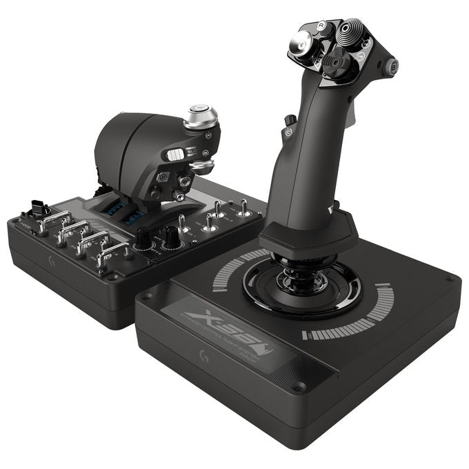 Logitech G X56 HOTAS RGB Controller per Giochi di Simulazione Spaziale-di Volo