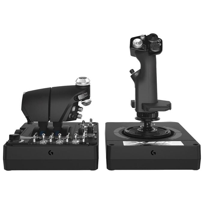 Logitech G X56 HOTAS RGB Controller per Giochi di Simulazione Spaziale-di Volo