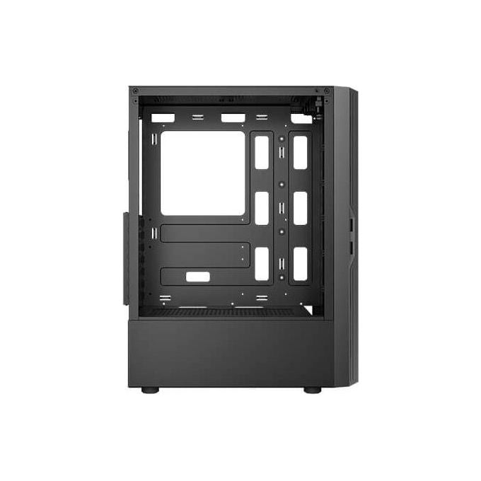 Antec AX20 RGB TG Midi Tower PC Case MATX 2x USB 2.0 Pannello in Vetro Temperato RGB colore Nero