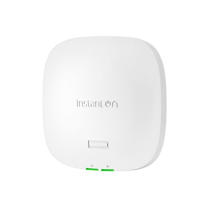 HPE S1T14A Instant On AP21 Access Point Wi-Fi 6 Dual Band 1200 Mbit-s PoE colore Bianco
