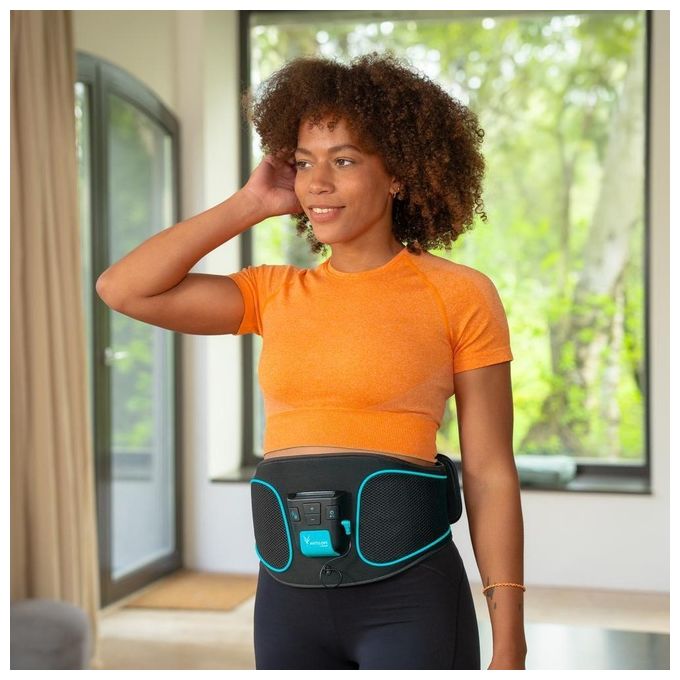 Beurer 88105 Corefit I Antelope Cintura Addominale EMS con 4 Elettrodi 9 Programmi Intensita' Regolabile da 0 a 40 colore Nero
