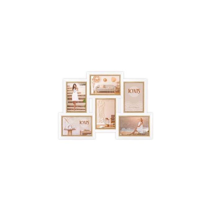 Zep Ayas 6Q Cornice Multipla in Legno 6x10x15cm