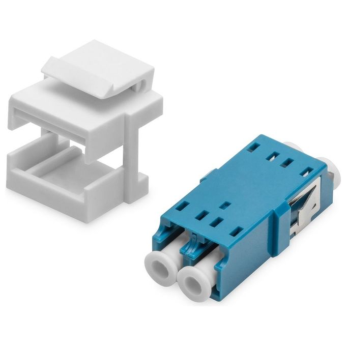 Digitus DN-96007-1-K Adattatore di Fibra Pttica LC-LC Blu