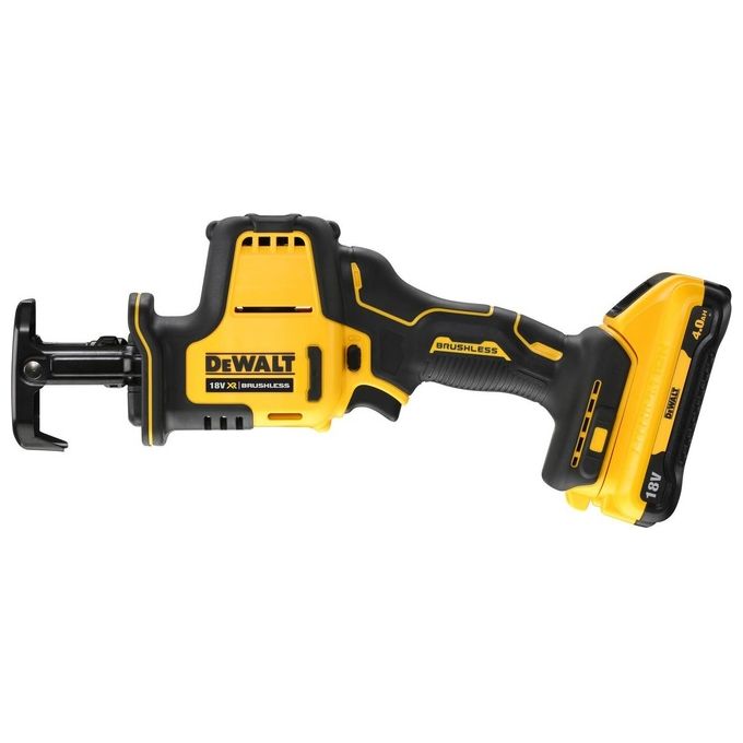 DeWALT DCS369NT-XJ Sega Alternativa 18V con Motore Brushless 2800 spm Capacita' Taglio Legno 9 cm Acciaio 4 cm colore Nero Giallo
