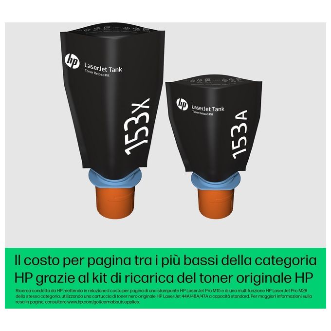 HP 2R7F4A LaserJet Tank 2504dw Stampante Laser Monocromatica 22 ppm Fronte Retro Automatica Wi-Fi USB LCD colore Bianco
