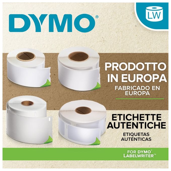 Dymo Cf260 etichette Labelwriter 36x89mm Trasparente