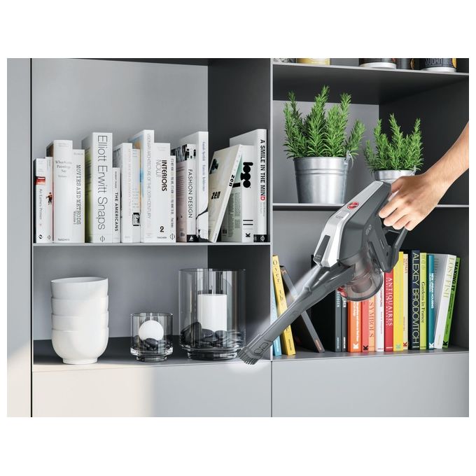 Hoover 39400957 H-FREE 300 Aspirapolvere a bastone 2 in 1 Senza sacchetto 0,7 L 240 W colore Grigio Titanio