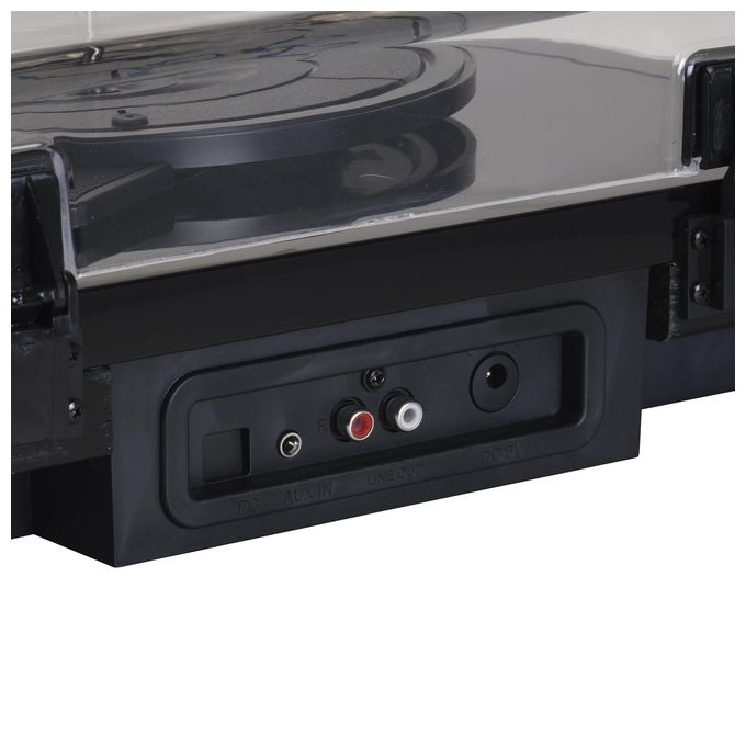 Denver VPL-230B Giradischi Semiautomatico 33 45 78 rpm Bluetooth USB SD Altoparlanti Integrati 2 W colore Nero
