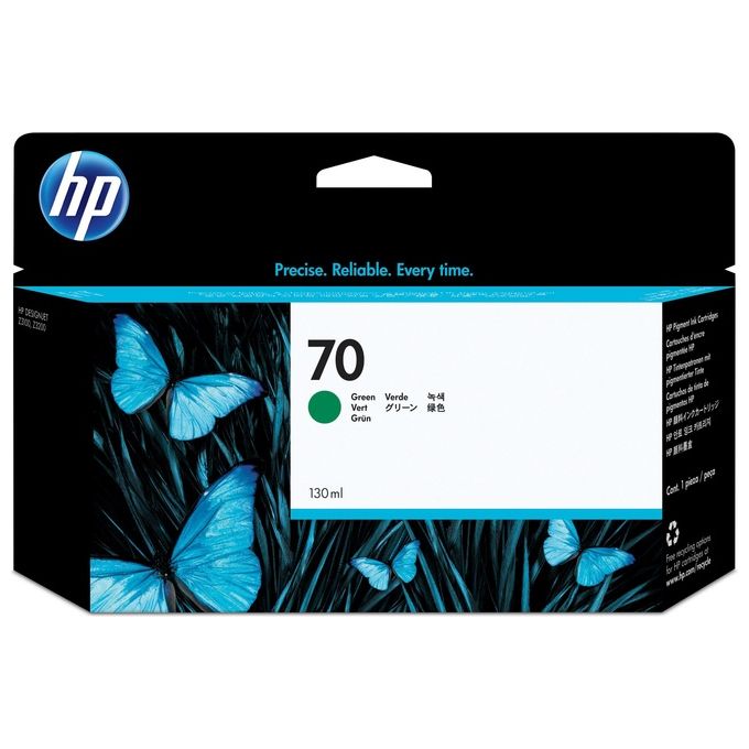 Hp cartuccia ink verde n.70 vivera 130ml