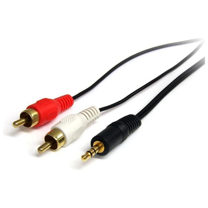 StarTech Cavo audio stereo 91 cm - 3,5 mm maschio a 2 maschi RCA