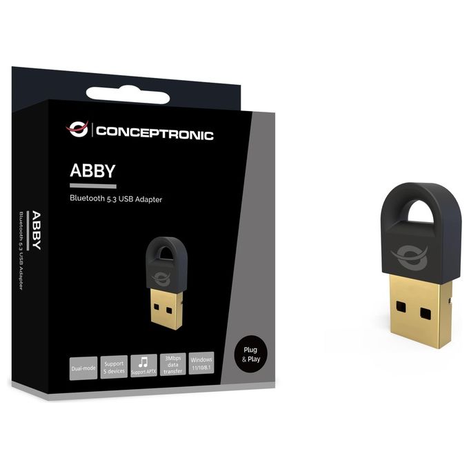 Conceptronic Adattatore USB Bluetooth 5.3