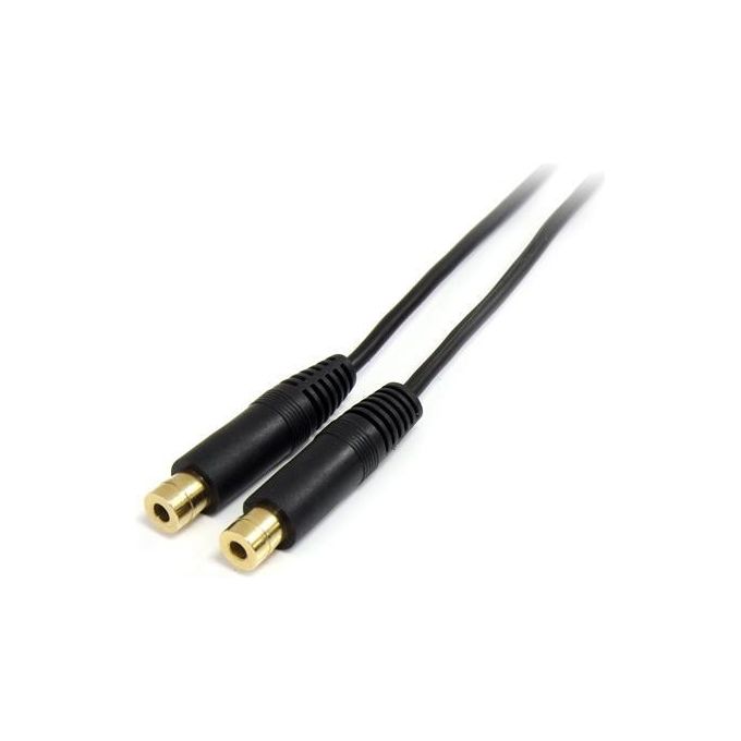 StarTech Cavo splitter stereo 15 cm - 3,5 mm maschio a 2 connettori femmina 3,5 mm