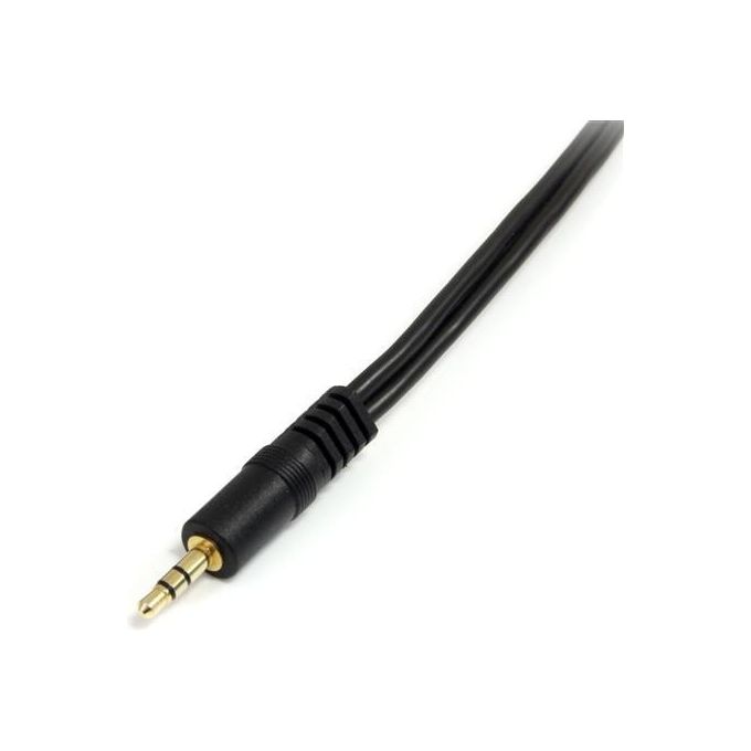StarTech Cavo splitter stereo 15 cm - 3,5 mm maschio a 2 connettori femmina 3,5 mm