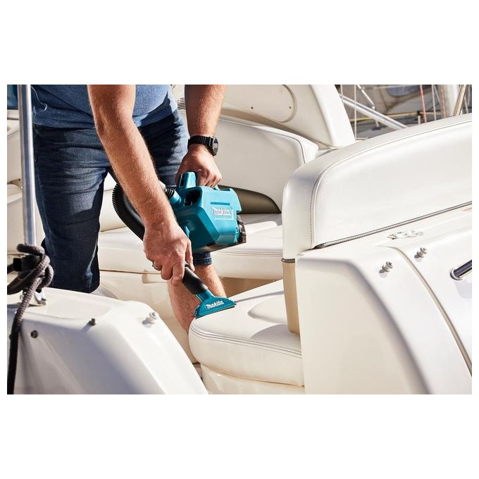 Makita DCL184Z LXT Aspirapolvere Portatile a Batteria 18V 0,5 L 5,4 kPa 3 Velocita' Soffiatore 70 dB colore Foglia di Te'