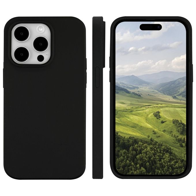Dbramante1928 MO67NIBL1876 Monaco Custodia per iPhone 15 Pro Max con Tecnologia MagSafe colore Nero