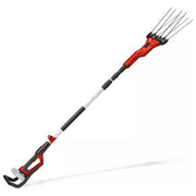 Einhell 3411400 GE-FS 18-53 Li-Solo Abbacchiatore a Batteria 18 V con Pettine Regolabile 28-53 cm Asta Telescopica 220-310 cm colore Nero Rosso