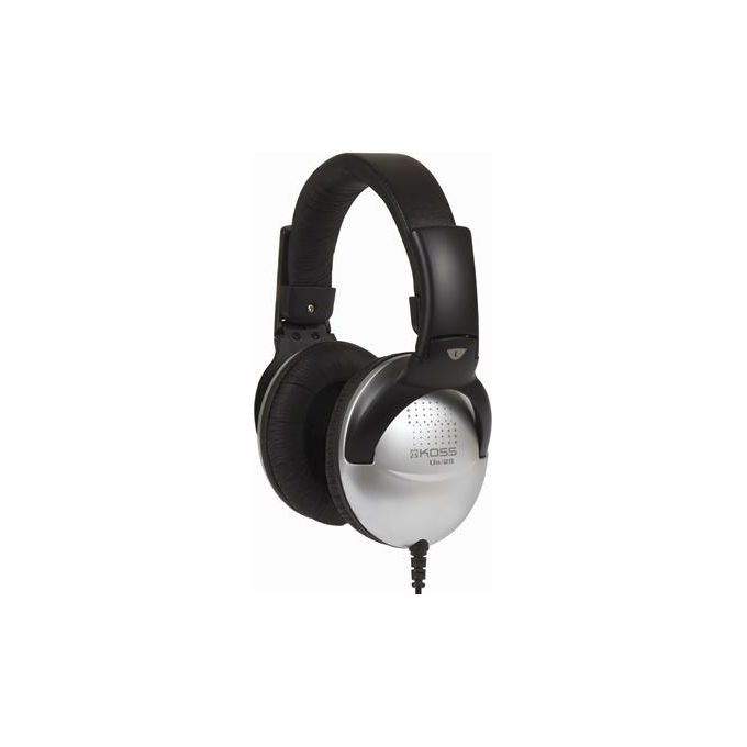 Koss 183773 UR29 Cuffie Circumaurali Cablate Frequenza 18 20000 Hz Impedenza 100 Ohm Sensibilita' 101 dB colore Nero Argento